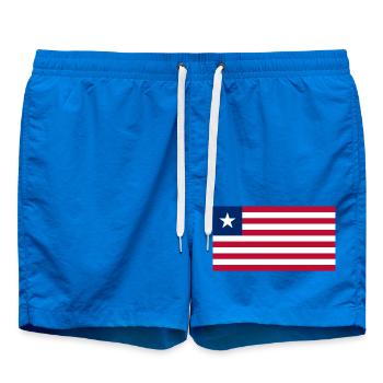 Liberia - Badeshorts - Cobalt blue - Vorne - AI Model Male 185 light (185cm)