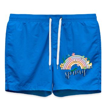 Der Frühling ist eine Zeit der Erneuerung, - Badeshorts - Cobalt blue - Vorne - AI Model Male 185 light (185cm)