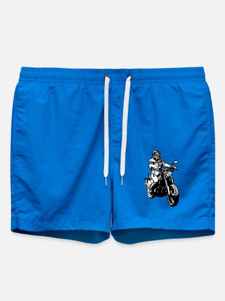 biker - Badeshorts - Cobalt blue