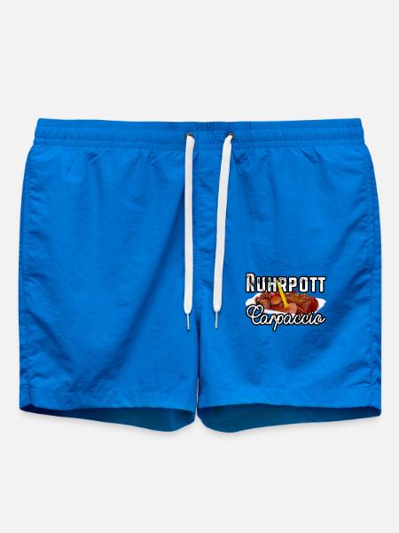 Currywurst Ruhrpott Carpaccio Bratwurst Geschenk - Badeshorts - Cobalt blue