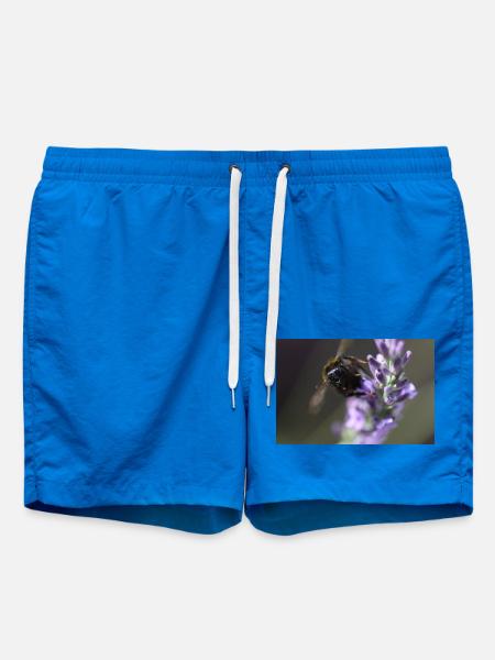 Biene lavendel Lavendelblüte - Badeshorts - Cobalt blue