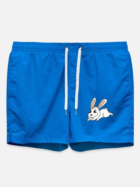 Rabbit easter - Swim Trunks - cobalt blue