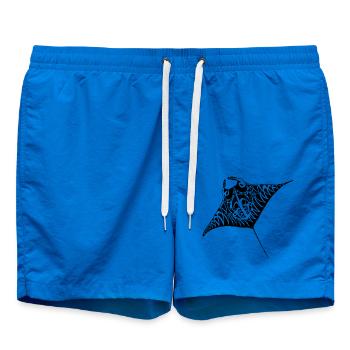 mantaray maori blk - Badeshorts - Cobalt blue - Vorne - AI Model Male 185 light (185cm)
