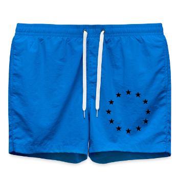 Star Circle Logo - Badeshorts - Cobalt blue - Vorne - AI Model Male 185 light (185cm)