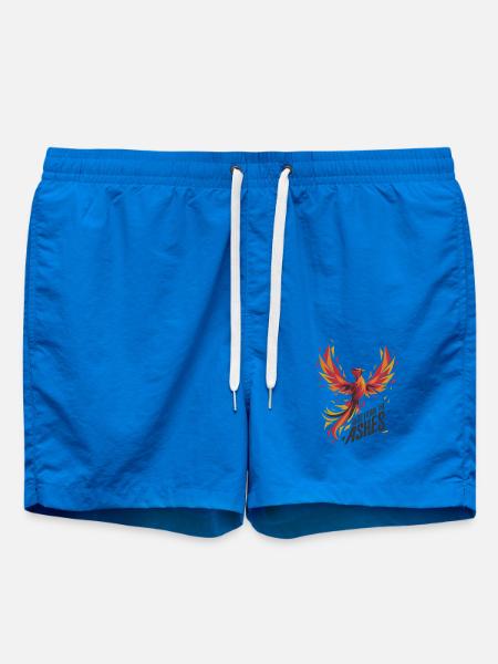 Rise From The Ashes - Swim Trunks - cobalt blue