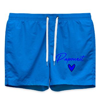 PAPOUNET. PAPA. FÊTE DES PÈRES. BONNE FÊTE PAPA - Short de bain - cobalt blue - Devant - AI Model Male 185 light (185cm)