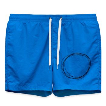 Circle - Badeshorts - Cobalt blue - Vorne - AI Model Male 185 light (185cm)