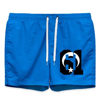 Trabzon 61 Türkiye - Badeshorts - Cobalt blue - Vorne - AI Model Male 185 light (185cm)