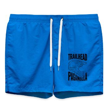 Mountainbike T-Shirt Trailhead Paganella - Badeshorts - Cobalt blue - Vorne - AI Model Male 185 light (185cm)