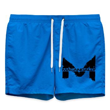 Macandally - Badeshorts - Cobalt blue - Vorne - AI Model Male 185 light (185cm)