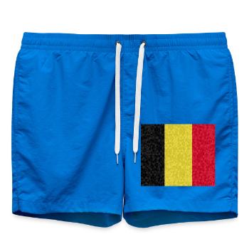 belgien - Badeshorts - Cobalt blue - Vorne - AI Model Male 185 light (185cm)