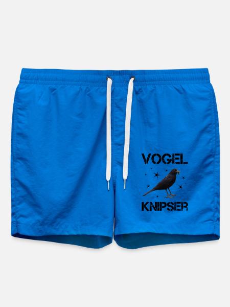 Vogelknipser Hobbyfotograf - Badeshorts - Cobalt blue