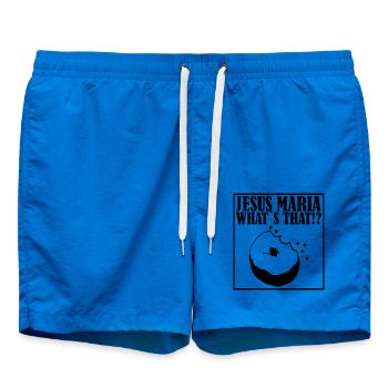 Full Metal Jacket - Badeshorts - Cobalt blue - Vorne - AI Model Male 185 light (185cm)