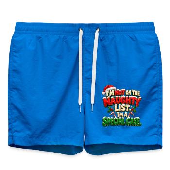 Sonderfall der Ungezogenen Liste - Badeshorts - Cobalt blue - Vorne - AI Model Male 185 light (185cm)