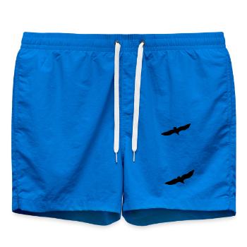 Zwei Adler im Parallelflug - Badeshorts - Cobalt blue - Vorne - AI Model Male 185 light (185cm)