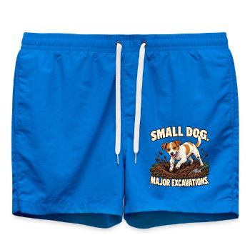 Jack Russell Ausgrabungen - Badeshorts - Cobalt blue - Vorne - AI Model Male 185 light (185cm)