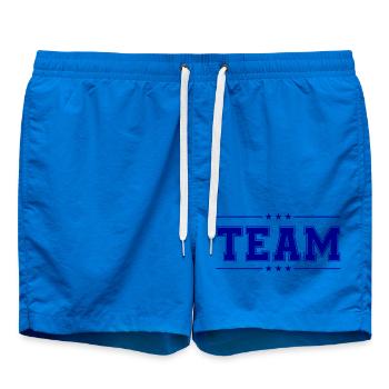 team_1 - Badeshorts - Cobalt blue - Vorne - AI Model Male 185 light (185cm)