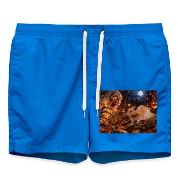 Chico 11: Halloween mit Monster 2026 - Badeshorts - Cobalt blue - Vorne - AI Model Male 185 light (185cm)