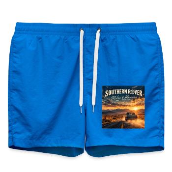 Southern Rover: Miles & Memories - Badeshorts - Cobalt blue - Vorne - AI Model Male 185 light (185cm)