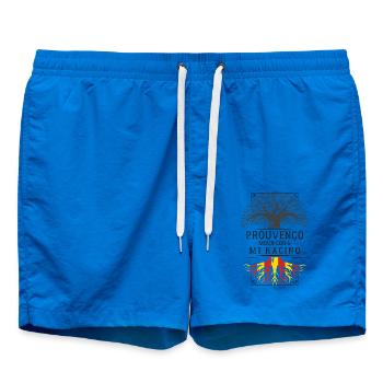 Prouven Co Moun Cor Mi Racino T-Shirt Cadeau Hu... - Badeshorts - Cobalt blue - Vorne - AI Model Male 185 light (185cm)