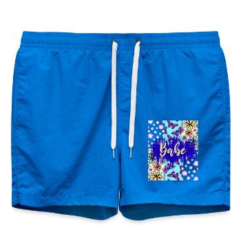 Sweet_-4500_x_5400_px- - Badeshorts - Cobalt blue - Vorne - AI Model Male 185 light (185cm)