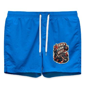 TRACK TURN RESET - Badeshorts - Cobalt blue - Vorne - AI Model Male 185 light (185cm)
