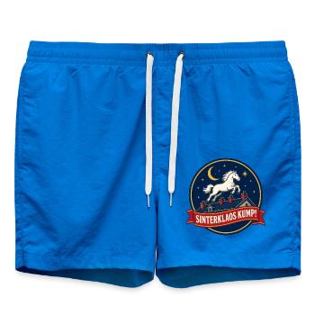 Sinterklaos kump! - Badeshorts - Cobalt blue - Vorne - AI Model Male 185 light (185cm)