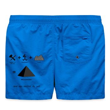 Weltwunder - Badeshorts - Cobalt blue - Hinten