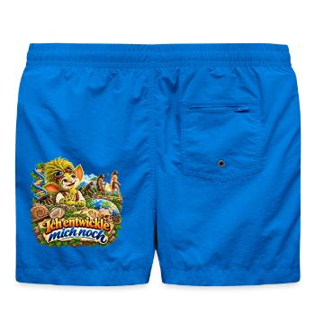 Wenuma Ich entwickle mich noch - Badeshorts - Cobalt blue - Hinten
