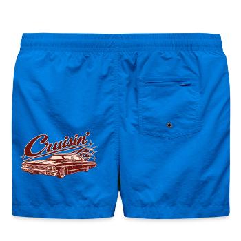 Cruisin’ Classic Car - Badeshorts - Cobalt blue - Hinten