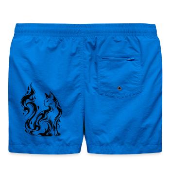 Mystic Flame Cat - Badeshorts - Cobalt blue - Hinten
