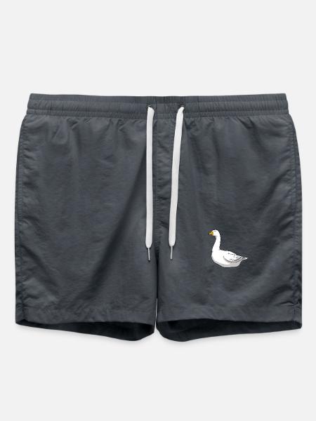 Gans - Badeshorts - Anthrazit