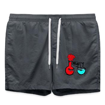 Chemie - Badeshorts - Anthrazit - Vorne - AI Model Male 185 light (185cm)
