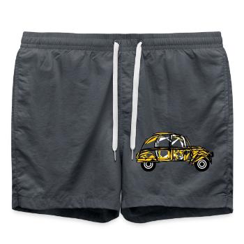 2 Lebenslauf. AUTO. RALLYE. VATERTAG. - Badeshorts - Anthrazit - Vorne - AI Model Male 185 light (185cm)