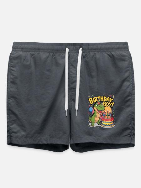 Birthday Boy - Swim Trunks - anthracite