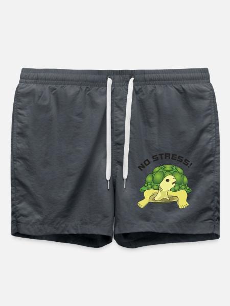 no stress - Badeshorts - Anthrazit