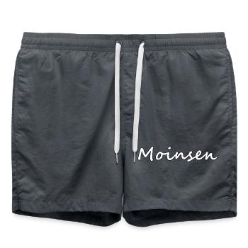 Moinsen - Badeshorts - Anthrazit - Vorne - AI Model Male 185 light (185cm)