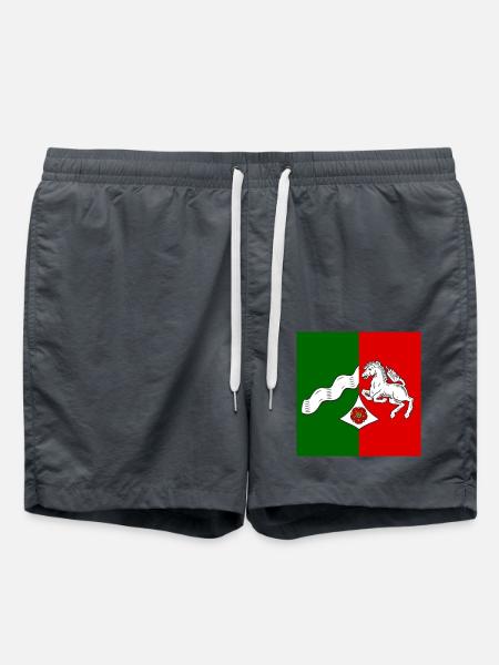 Nordrhein-Westfalen Maske - Badeshorts - Anthrazit
