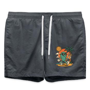 Good mood - Swim Trunks - anthracite - Front - AI Model Male 185 light (185cm)