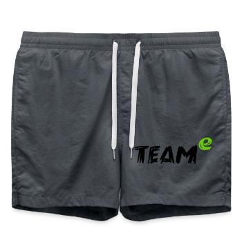 e Bike Team-elektro - Farben änderbar - Badeshorts - Anthrazit - Vorne - AI Model Male 185 light (185cm)