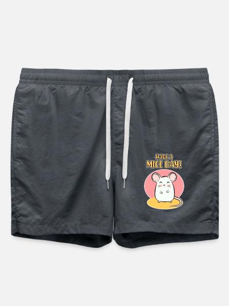 Maus - Badeshorts - Anthrazit