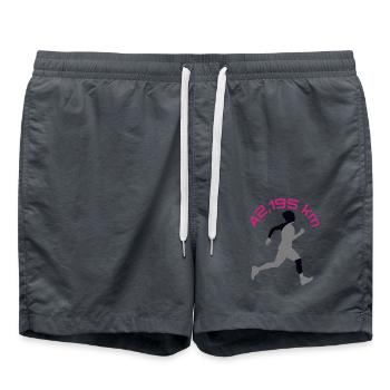 Marathon - Badeshorts - Anthrazit - Vorne - AI Model Male 185 light (185cm)