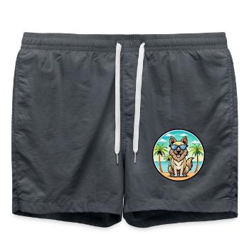 Lunettes de soleil de race de chien de berger des Carpates - Short de bain - charbon - Devant - AI Model Male 185 light (185cm)