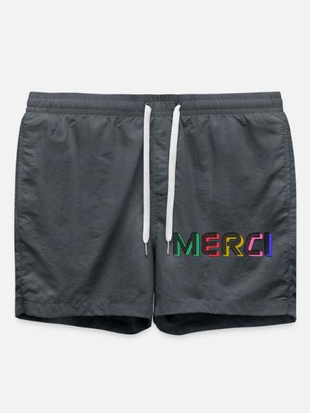 MERCI - Short de bain - charbon