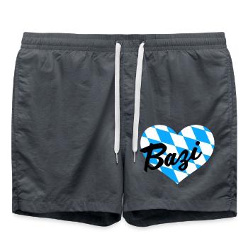 Bayerischer Bazi - Badeshorts - Anthrazit - Vorne - AI Model Male 185 light (185cm)