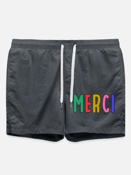 MERCI. MAÎTRESSE. MAÎTRE. MERCI MAÎTRESSE - Short de bain - charbon