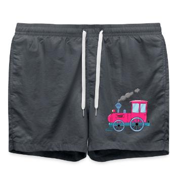 Train pour enfants rose - Short de bain - charbon - Devant - AI Model Male 185 light (185cm)