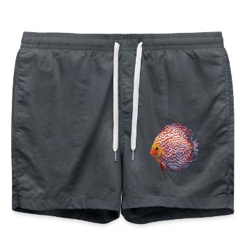 Discus - Badeshorts - Anthrazit - Vorne - AI Model Male 185 light (185cm)