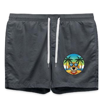 Lunettes de soleil de race de chien de Transylvanie - Short de bain - charbon - Devant - AI Model Male 185 light (185cm)