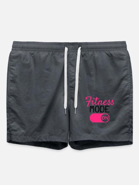 Mode fitness activé - Short de bain - charbon